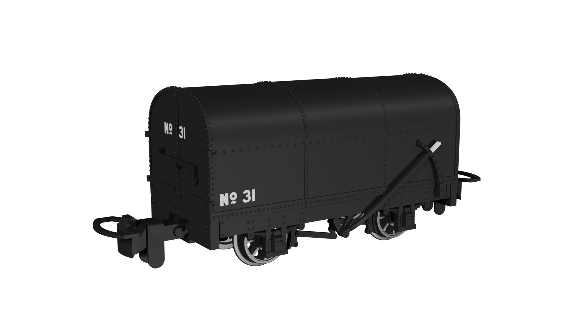 990201 Gunpowder Van – Plain Black No.31 (image for) 990201 Gunpowder Van – Plain Black No.31