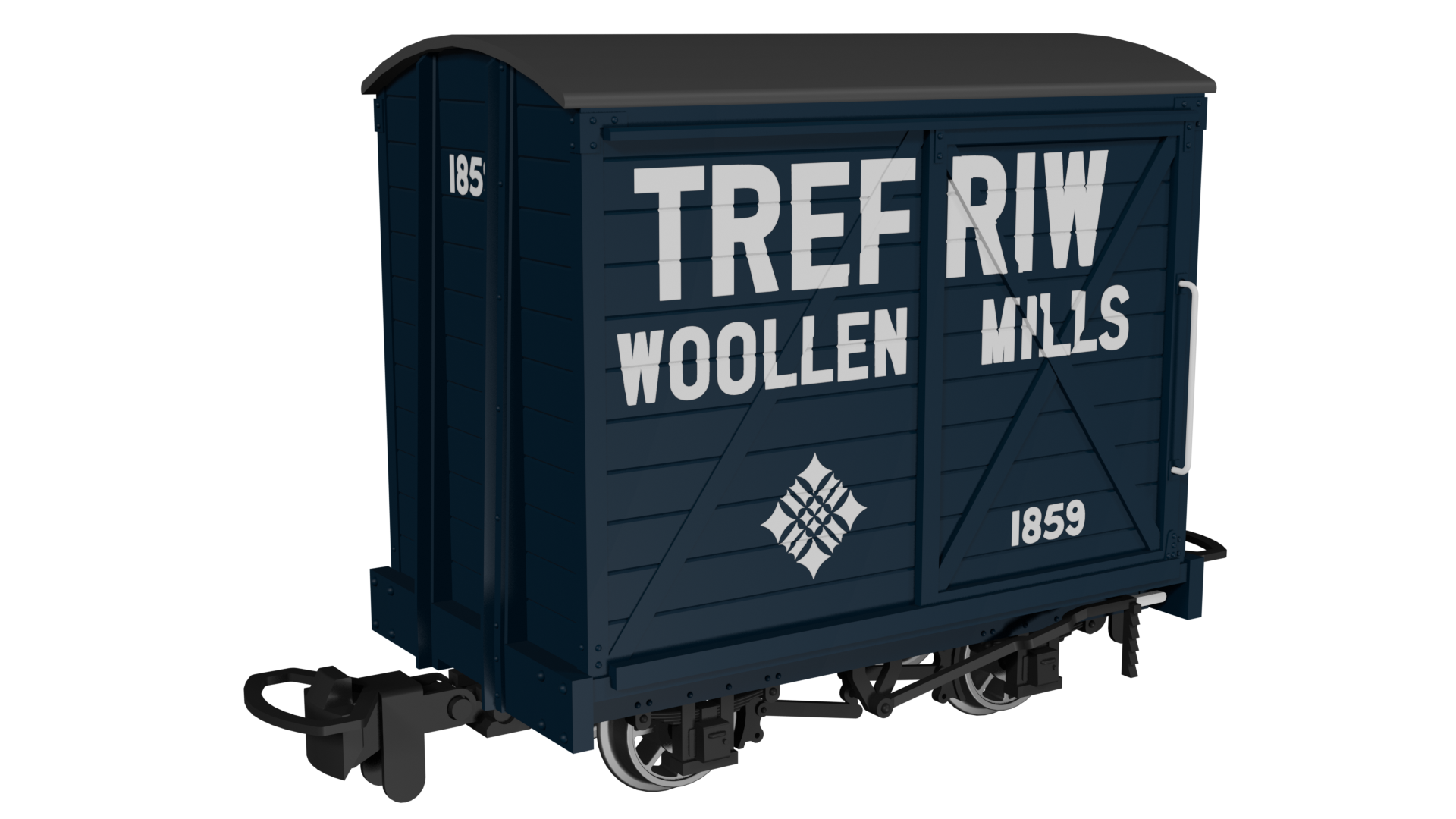 990306 Covered Van – Trefriw Woolen Mills No.1859 (image for) 990306 Covered Van – Trefriw Woolen Mills No.1859