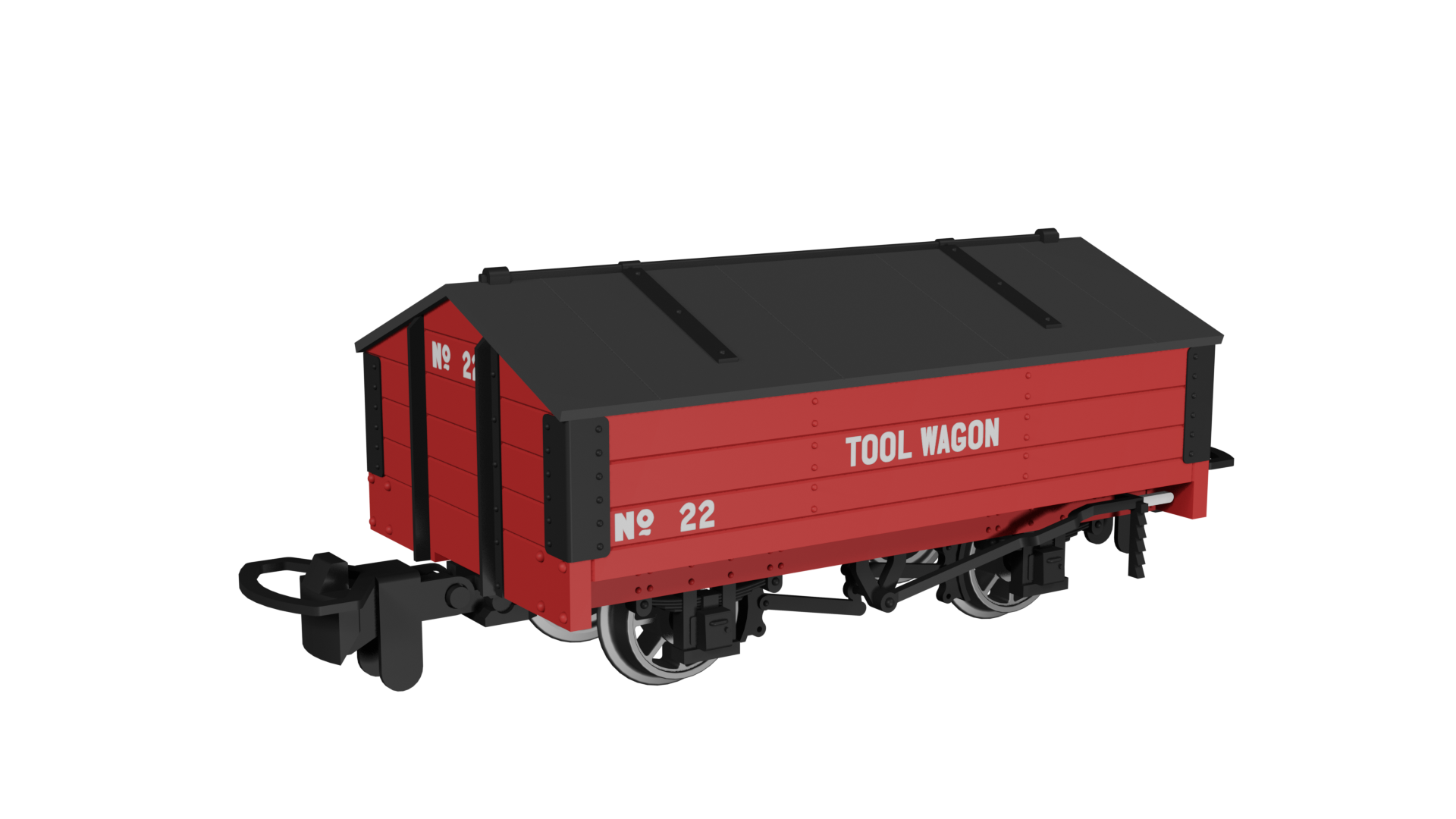 990406 Peaked Roof Van – Tool Wagon No.22 (image for) 990406 Peaked Roof Van – Tool Wagon No.22
