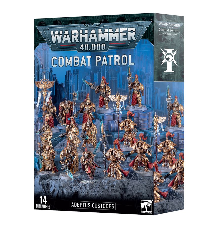 73-01 Combat Patrol: Adeptus Custodes (image for) 73-01 Combat Patrol: Adeptus Custodes
