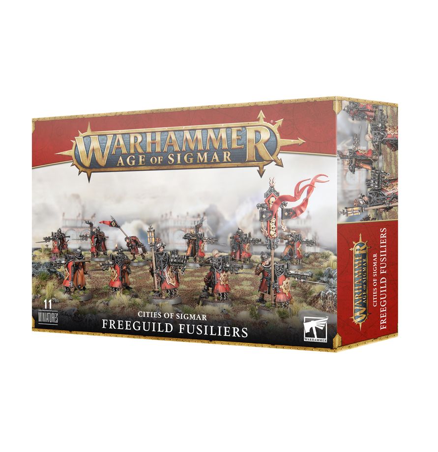 86-19 Cities of Sigmar Freeguild Fusiliers (image for) 86-19 Cities of Sigmar Freeguild Fusiliers
