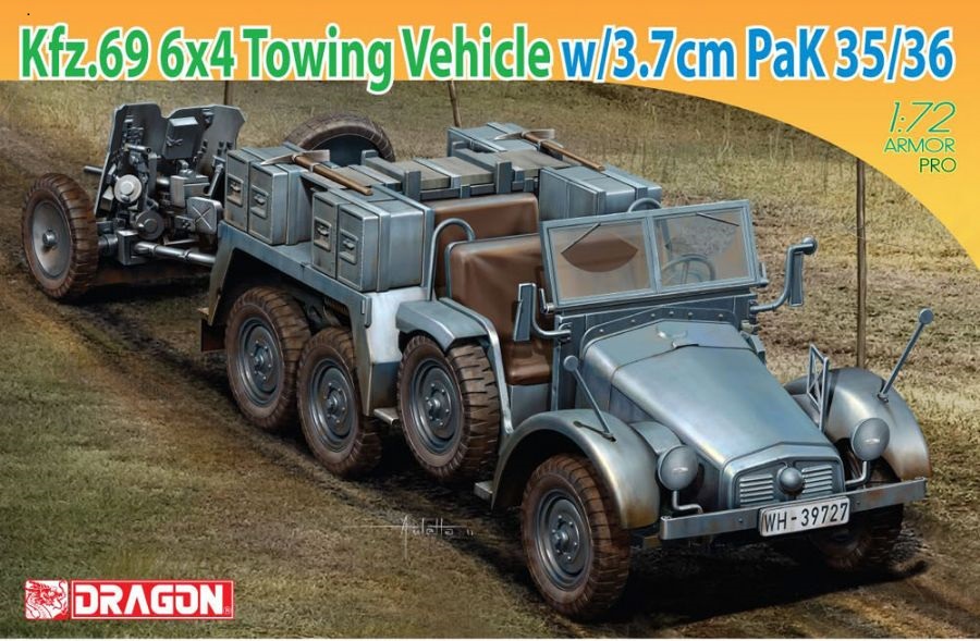 7419 Kfz.69 6x4 Towing Vehicle (image for) 7419 Kfz.69 6x4 Towing Vehicle