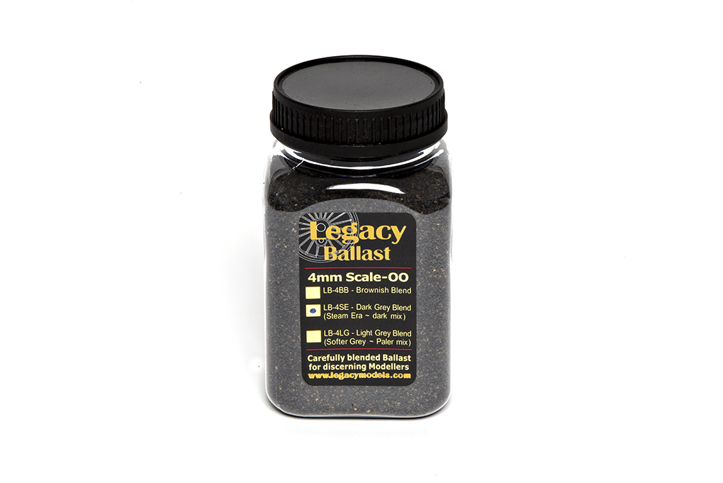 LB-4SE (OO) Legacy Ballast Dark Grey Blend (Steam Era) (image for) LB-4SE (OO) Legacy Ballast Dark Grey Blend (Steam Era)