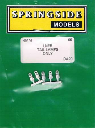 DA20LNER LNER TAIL LAMPS (5) (image for) DA20LNER LNER TAIL LAMPS (5)