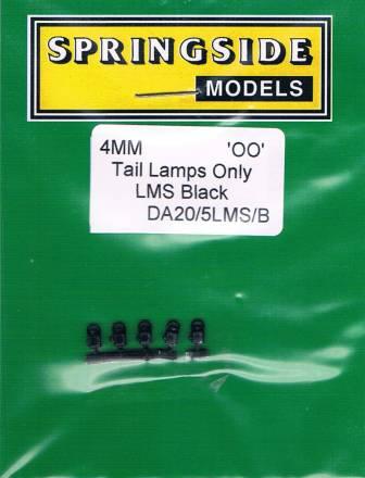 DA20/5LMS/B LMS BLACK TAIL LAMPS (5) (image for) DA20/5LMS/B LMS BLACK TAIL LAMPS (5)