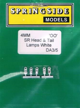 DA3/5SR WHITE HEAD AND TAIL LAMPS (5) (image for) DA3/5SR WHITE HEAD AND TAIL LAMPS (5)