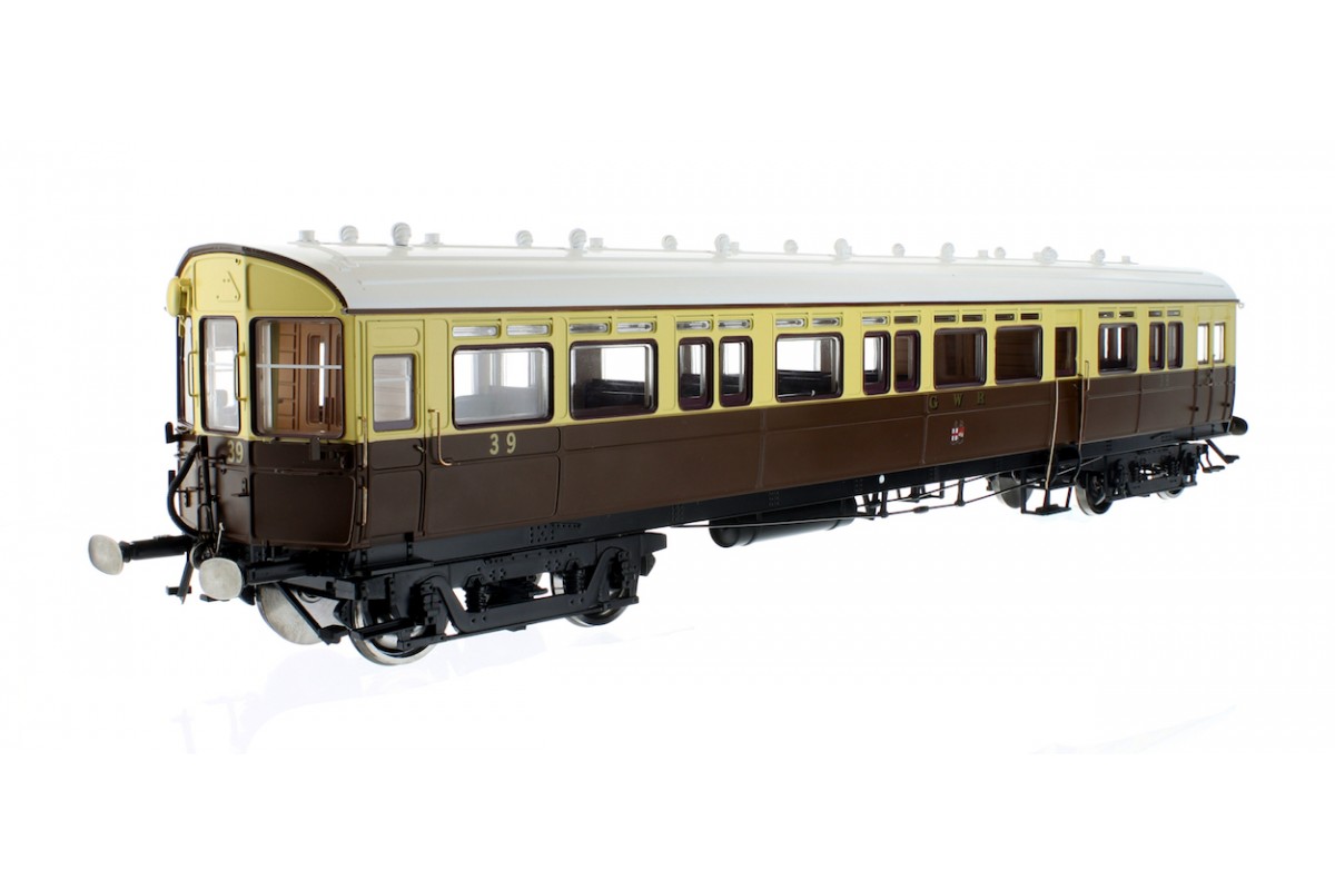 7P-004-010D GWR Autocoach Twin Cities DCC fitted (image for) 7P-004-010D GWR Autocoach Twin Cities DCC fitted