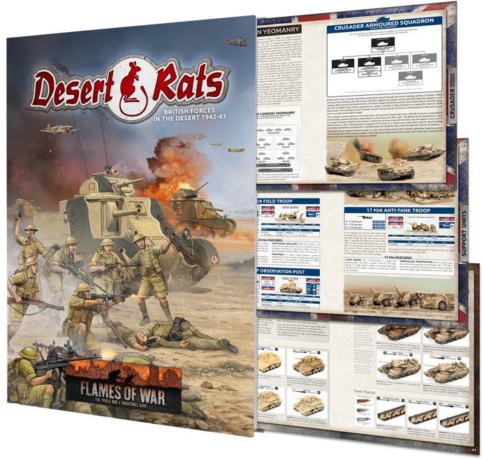 FW241 Desert Rats British Desert Forces 1942-43 (image for) FW241 Desert Rats British Desert Forces 1942-43