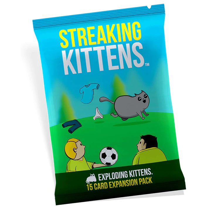 Exploding Kittens: Streaking Kittens (image for) Exploding Kittens: Streaking Kittens