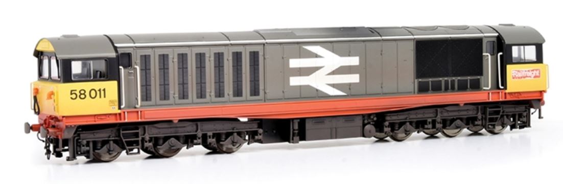 E84005 Class 58 BR Railfreight Red Stripe weathered (image for) E84005 Class 58 BR Railfreight Red Stripe weathered