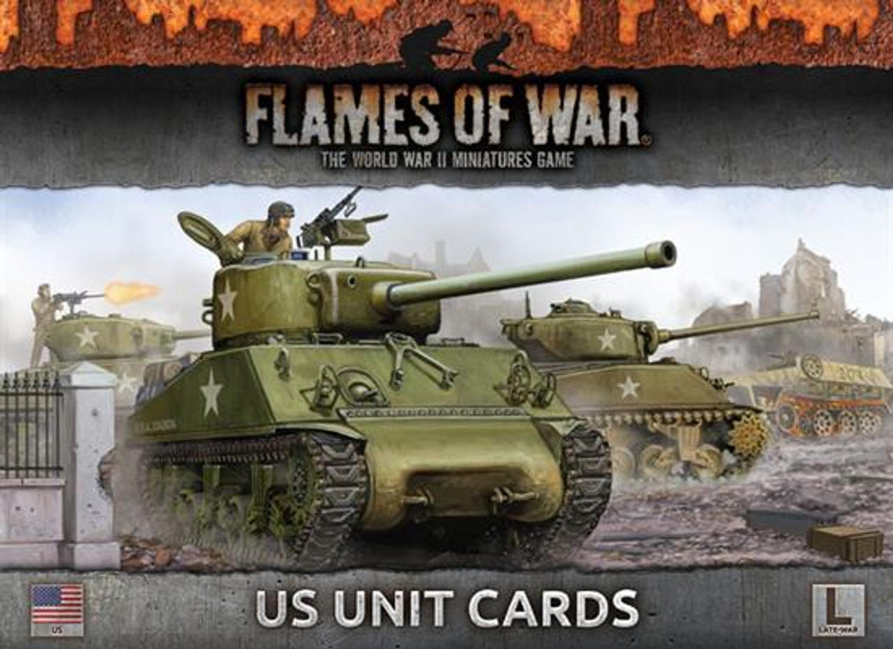 FW130U US Unit Cards for Late-War - 4th Edition (image for) FW130U US Unit Cards for Late-War - 4th Edition