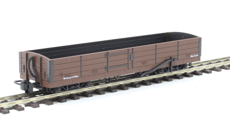GR-231U L&B 8 ton Bogie Open Wagon, brown, unlettered (image for) GR-231U L&B 8 ton Bogie Open Wagon, brown, unlettered