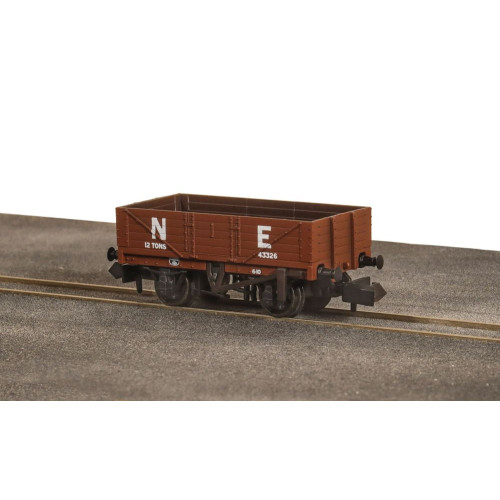 NR-5001E 9FT 5 PLANK OPEN WAGON, NE, BROWN (image for) NR-5001E 9FT 5 PLANK OPEN WAGON, NE, BROWN