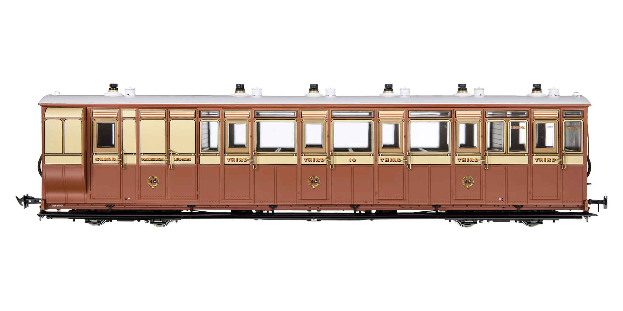 LHT-7NP-010 L&B BRAKE 3RD COACH NO.16 1897-1901 (image for) LHT-7NP-010 L&B BRAKE 3RD COACH NO.16 1897-1901