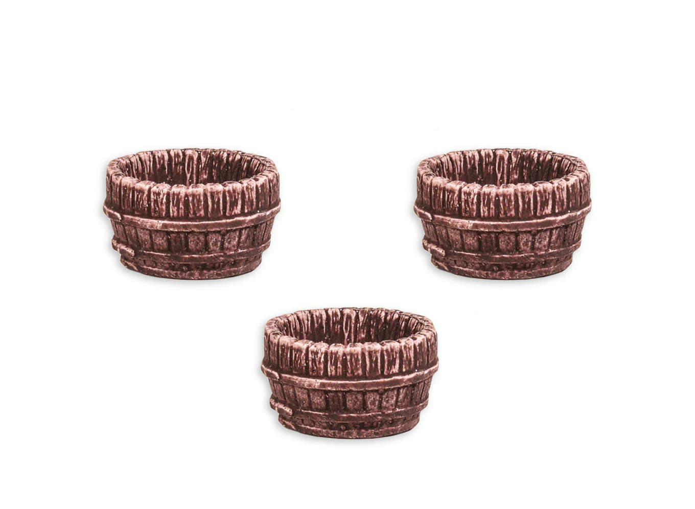 LK-776 Lineside Half Barrels (x3) (image for) LK-776 Lineside Half Barrels (x3)