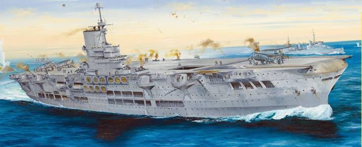 Merit Models HMS Ark Royal (image for) Merit Models HMS Ark Royal