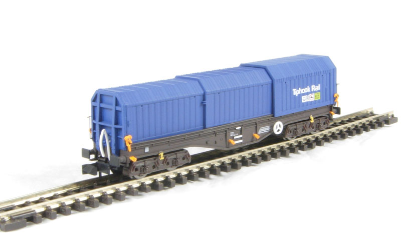 NB-066a Telescopic hood wagon "Tiphook Rail" livery 33 80 4667 (image for) NB-066a Telescopic hood wagon "Tiphook Rail" livery 33 80 4667