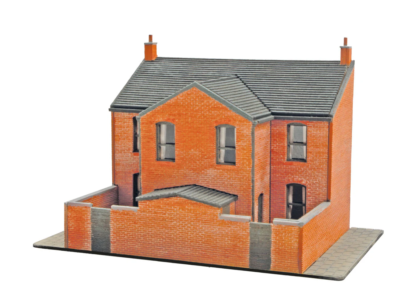 NB307 Victorian House Backs, Lasercut Kit (image for) NB307 Victorian House Backs, Lasercut Kit