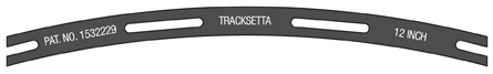 Tracksetta 305mm (12in) Radius (image for) Tracksetta 305mm (12in) Radius