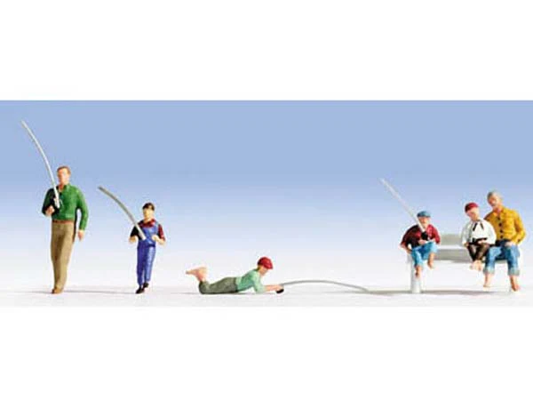 36895 Anglers Figure Set (6) (image for) 36895 Anglers Figure Set (6)