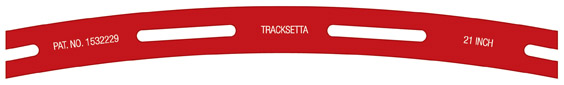 Tracksetta 533mm (21in) Radius (image for) Tracksetta 533mm (21in) Radius