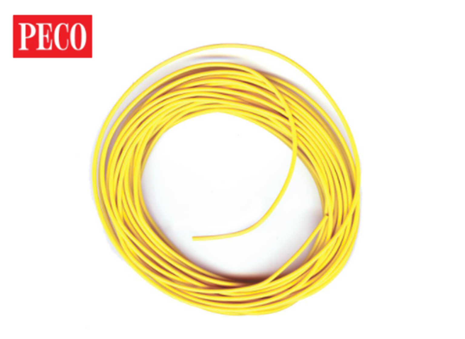PL-38Y Electrical wire yellow, 3 amp 16 strand (image for) PL-38Y Electrical wire yellow, 3 amp 16 strand