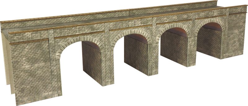 PN141 N Scale Stone Viaduct (image for) PN141 N Scale Stone Viaduct
