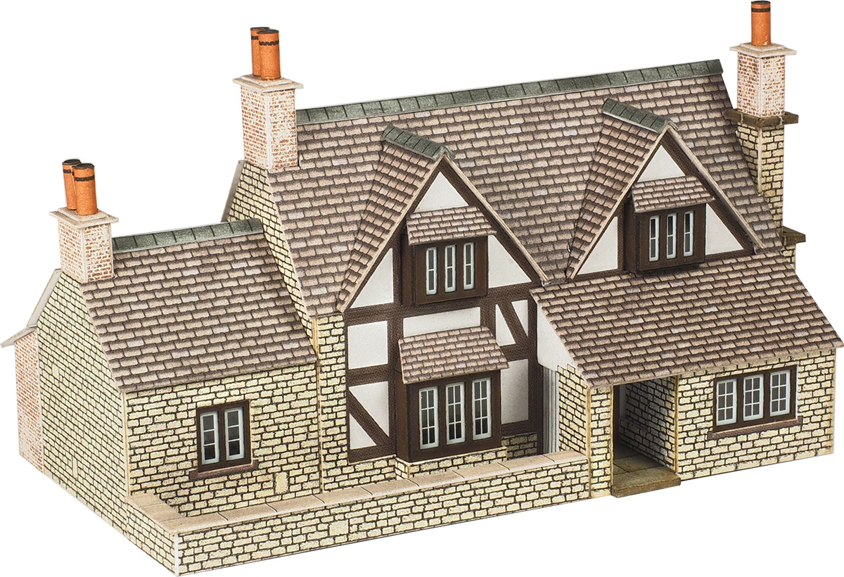PN167 N SCALE TOWN END COTTAGE (image for) PN167 N SCALE TOWN END COTTAGE