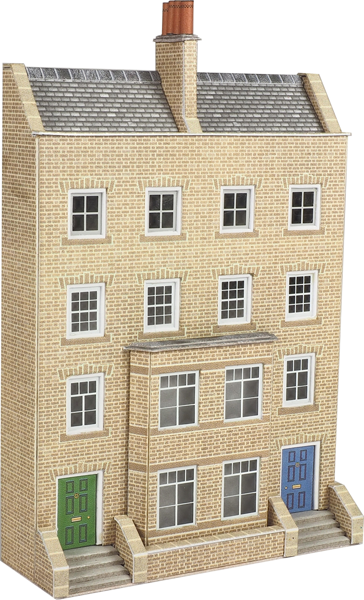 PN973 N SCALE LOW RELIEF TOWN HOUSE (image for) PN973 N SCALE LOW RELIEF TOWN HOUSE