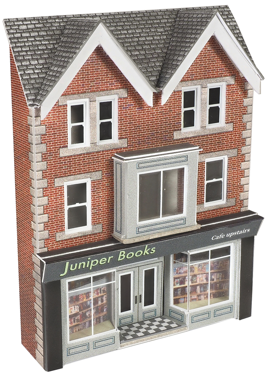 PN974 N SCALE NO. 7 HIGH STREET LOW RELIEF SHOP FRONT (image for) PN974 N SCALE NO. 7 HIGH STREET LOW RELIEF SHOP FRONT