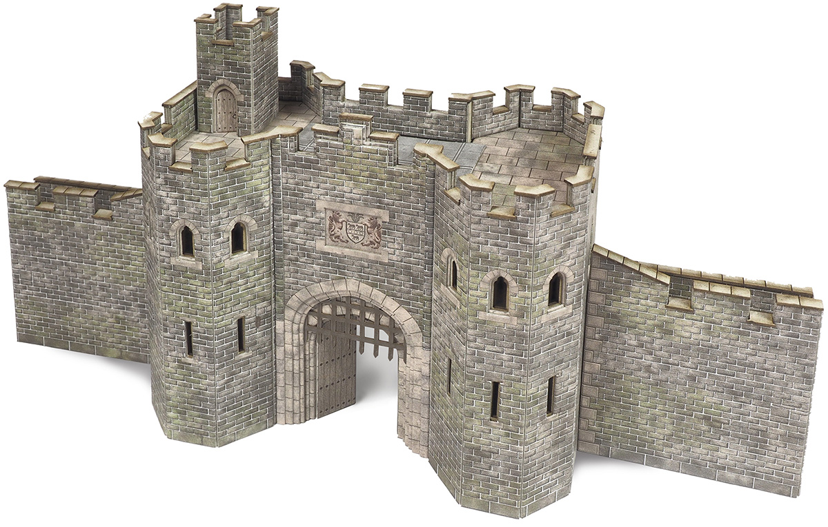 PO291 00/H0 SCALE CASTLE GATEHOUSE (image for) PO291 00/H0 SCALE CASTLE GATEHOUSE