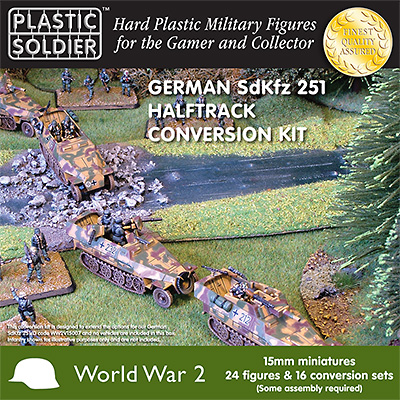 WW2V15013 German SdKfz 251/D Halftrack Conversion Kit (image for) WW2V15013 German SdKfz 251/D Halftrack Conversion Kit