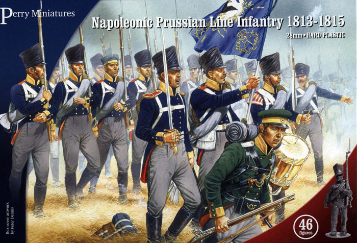 PN1 Plastic Napoleonic Prussian Line Infantry (image for) PN1 Plastic Napoleonic Prussian Line Infantry