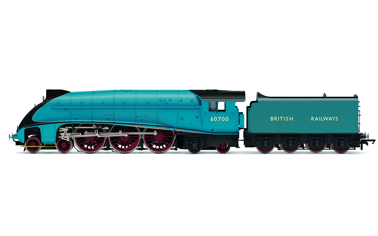 R30125 BR, W1 Class 'Hush Hush' Streamlined, 4-6-4, 60700 (image for) R30125 BR, W1 Class 'Hush Hush' Streamlined, 4-6-4, 60700