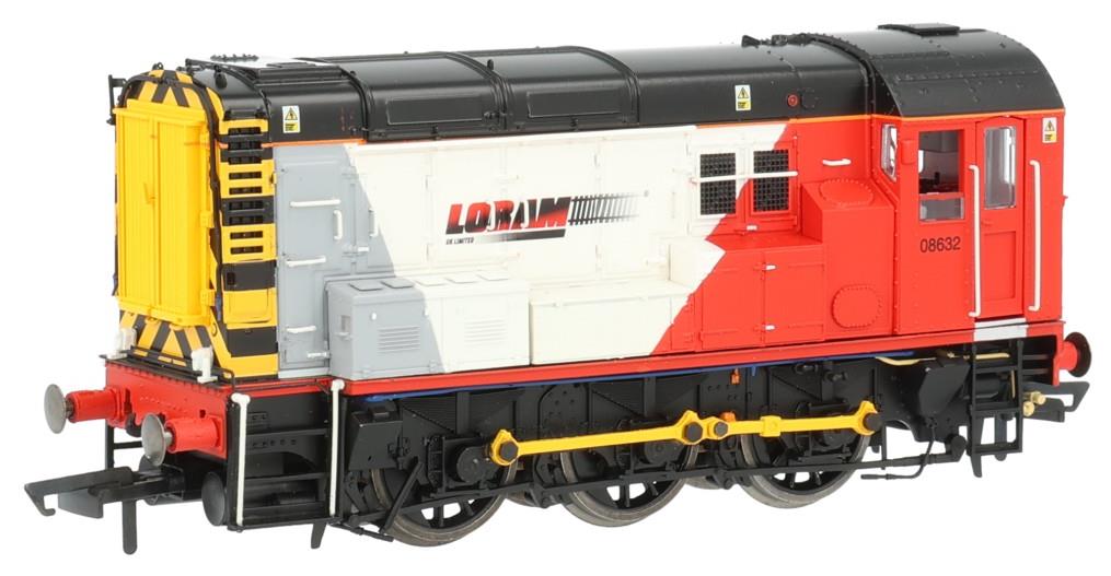 R30142 Loram, Class 08, 0-6-0, 08632 (image for) R30142 Loram, Class 08, 0-6-0, 08632