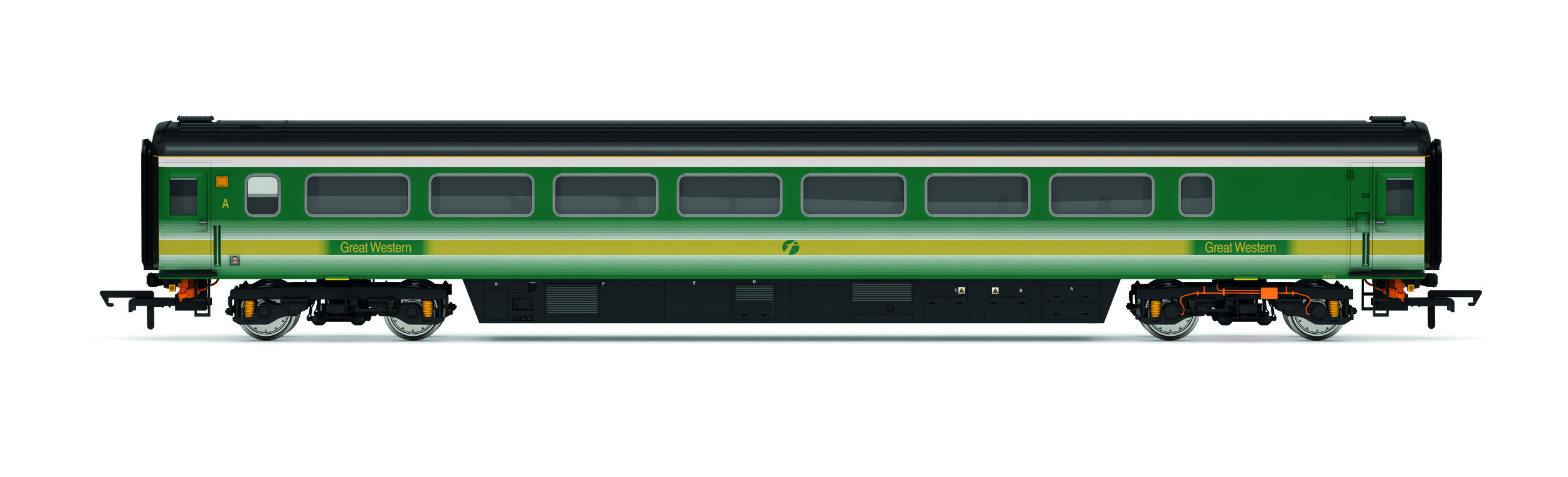 R40230 FGW c. 2002. Mk3 Trailer Guard Standard (TGS), 44033 (image for) R40230 FGW c. 2002. Mk3 Trailer Guard Standard (TGS), 44033