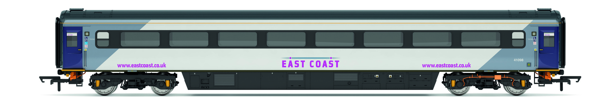 R40244 East Coast, Mk3 Trailer First Disabled, 41098 (image for) R40244 East Coast, Mk3 Trailer First Disabled, 41098