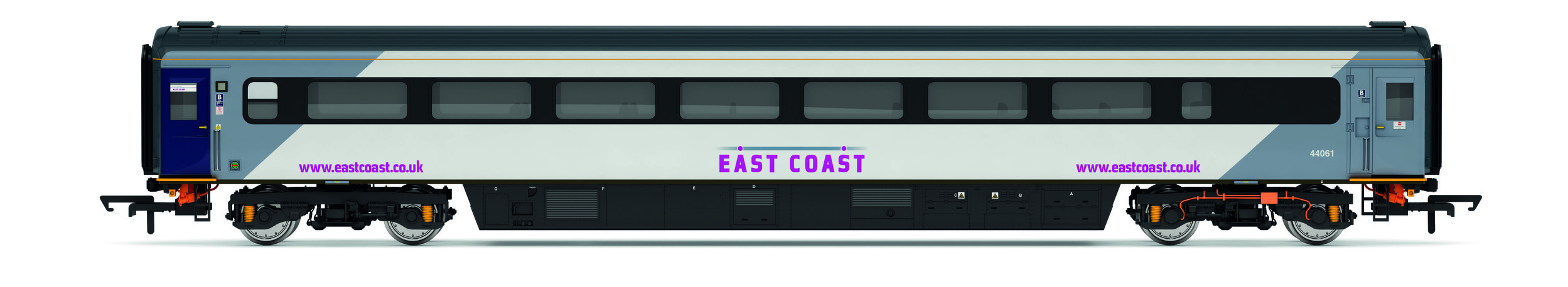 R40245 East Coast, Mk3 Trailer Guard Standard, 44061 (image for) R40245 East Coast, Mk3 Trailer Guard Standard, 44061