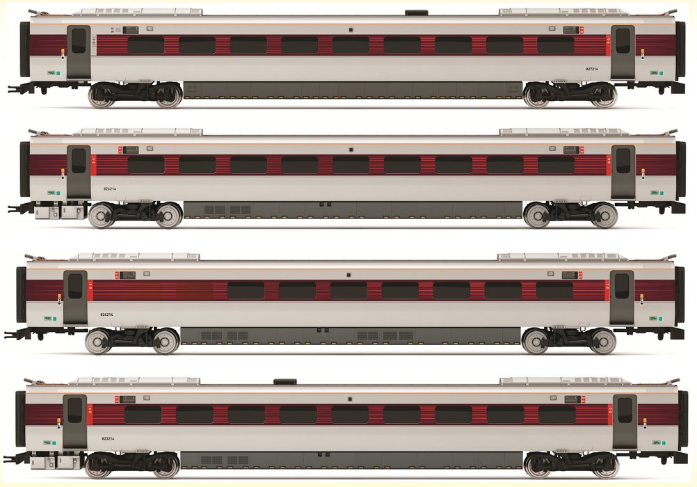 R40350 LNER, Class 801/2 Coach Pack (image for) R40350 LNER, Class 801/2 Coach Pack