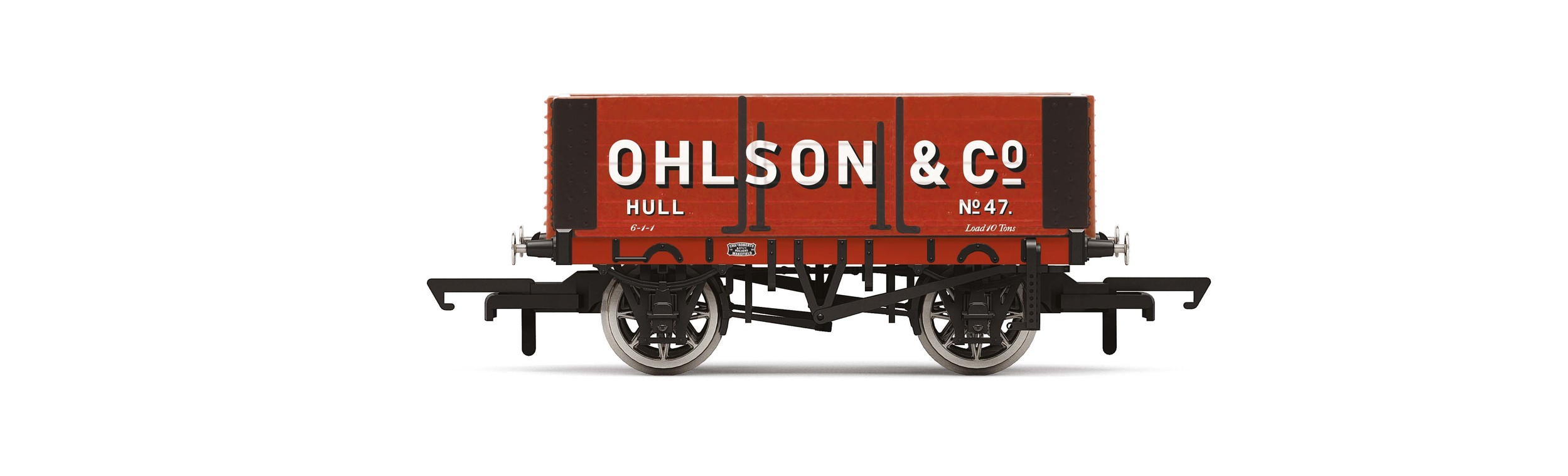 R60096 6 Plank Wagon, Ohlson + Co (image for) R60096 6 Plank Wagon, Ohlson + Co
