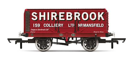 R60097 7 Plank Wagon, Shirebrook (image for) R60097 7 Plank Wagon, Shirebrook