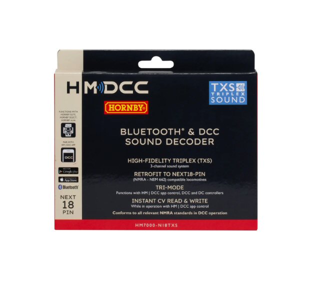 R7345 HM7000-N18TXS: Bluetooth® & DCC Sound Decoder (Next18-pin) (image for) R7345 HM7000-N18TXS: Bluetooth® & DCC Sound Decoder (Next18-pin)