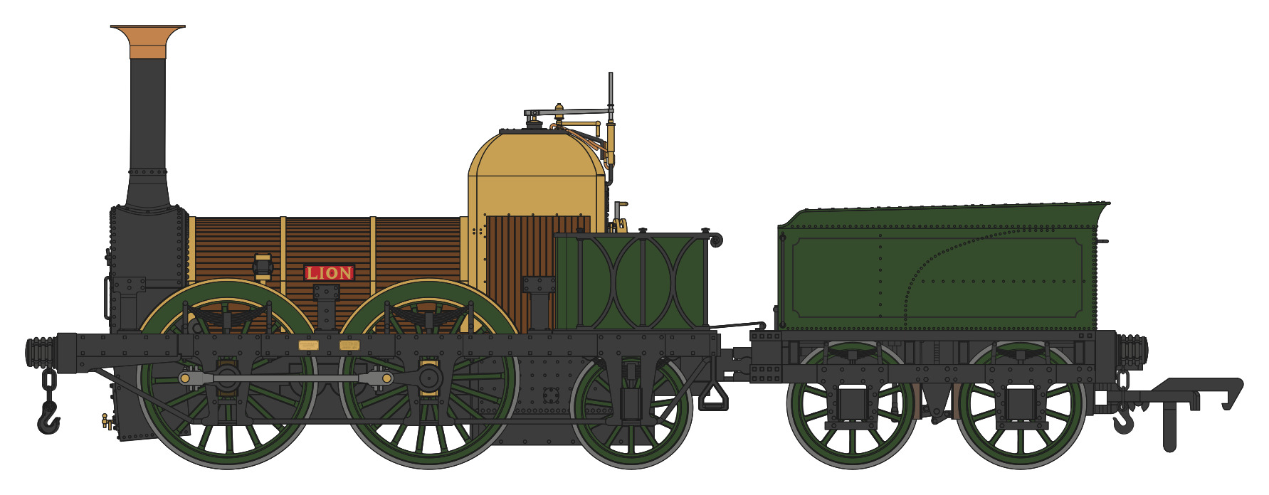 913502 Liverpool & Manchester Railway ‘Lion’ (1980s)SOUND (image for) 913502 Liverpool & Manchester Railway ‘Lion’ (1980s)SOUND