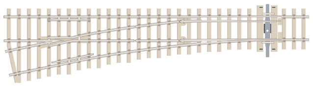 SLE1096 Concrete Sleeper Medium Radius L/H (image for) SLE1096 Concrete Sleeper Medium Radius L/H