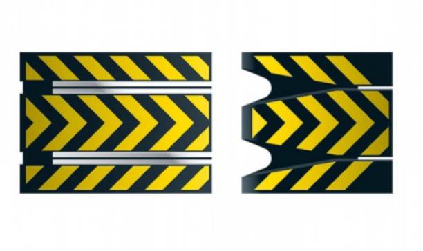 C8211 - Track Straight Flying Leap Ramps (image for) C8211 - Track Straight Flying Leap Ramps