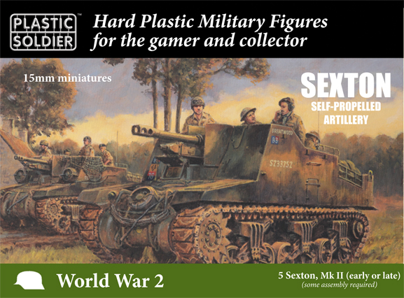 WW2V15035 British Sexton self propelled artillery (image for) WW2V15035 British Sexton self propelled artillery