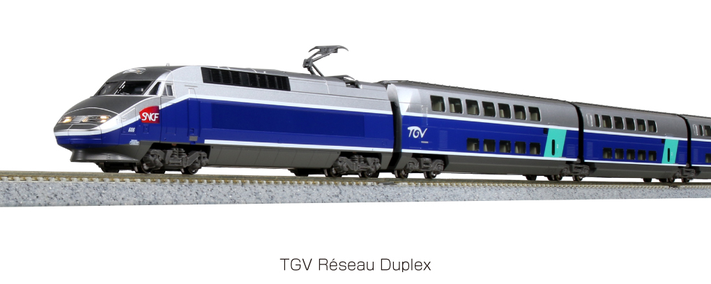 10-1529 TGV Reseau Duplex 10-Car Set (image for) 10-1529 TGV Reseau Duplex 10-Car Set