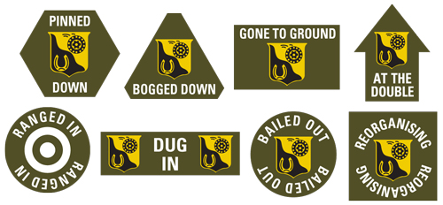 TK029 91st Cavalry Token Set (image for) TK029 91st Cavalry Token Set