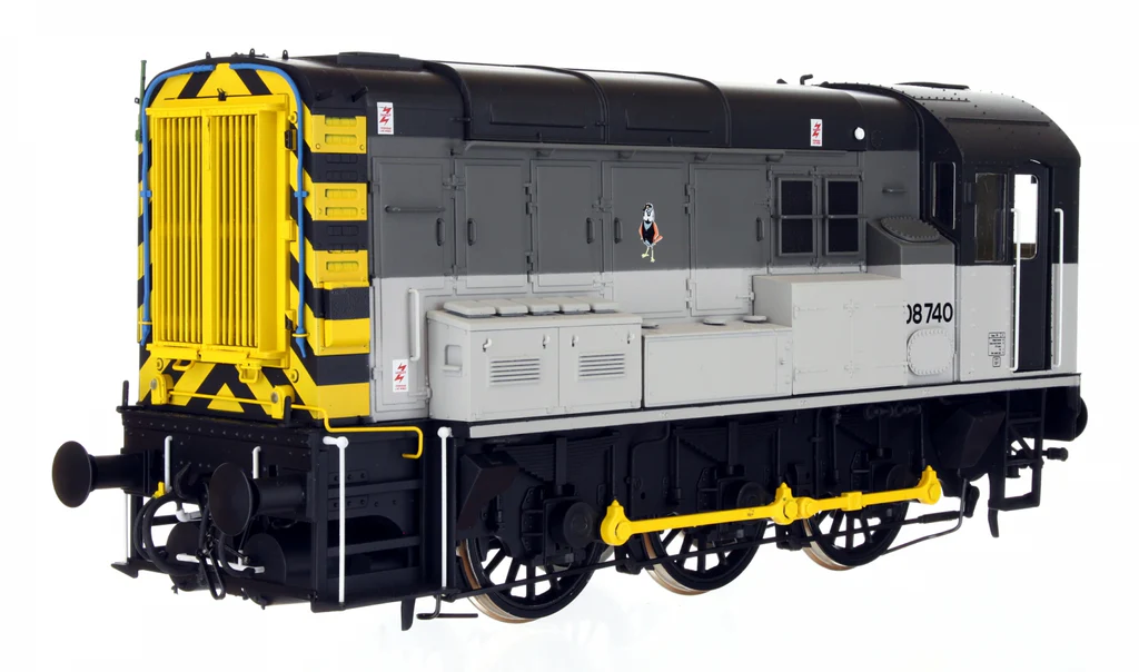 7D-008-015 O Gauge Class 08 Railfreight Triple Grey 08740 (image for) 7D-008-015 O Gauge Class 08 Railfreight Triple Grey 08740