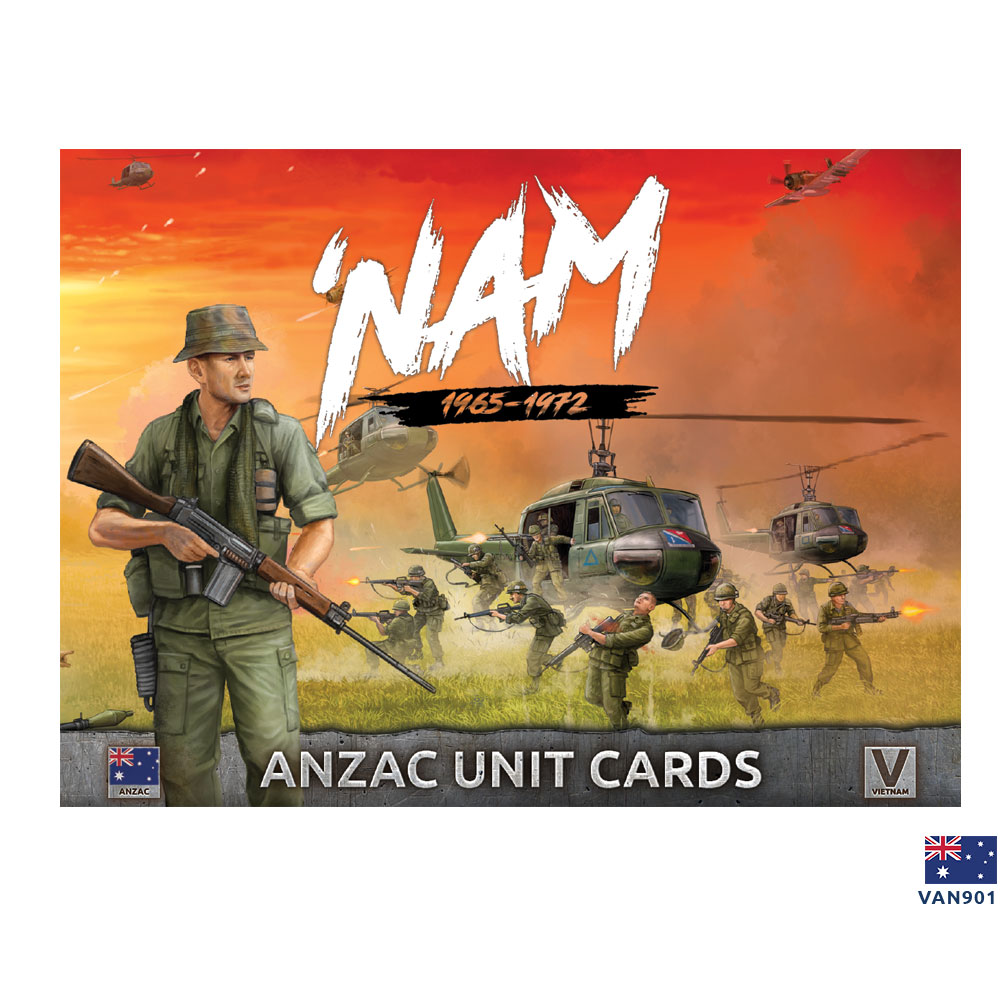 VAN901 ANZAC Unit Cards (image for) VAN901 ANZAC Unit Cards